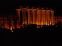 Luxor Tempel bei Nacht